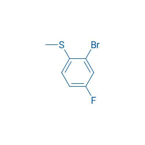 (2-Bromo-4-fluorophenyl)(methyl)sulfane 250mg