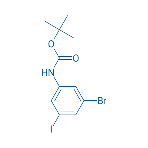 tert-Butyl (3-bromo-5-iodophenyl)carbamate 250mg