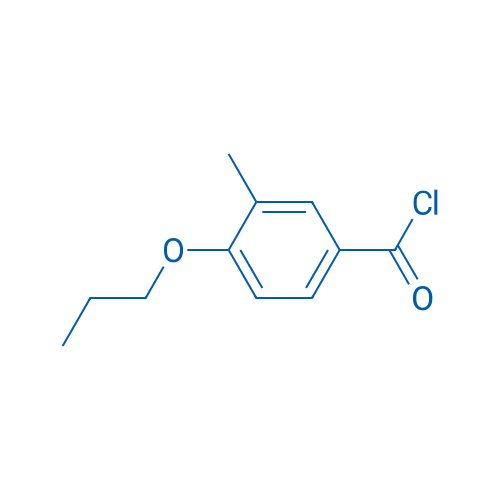 3-Methyl-4-propoxybenzoyl chloride 1g