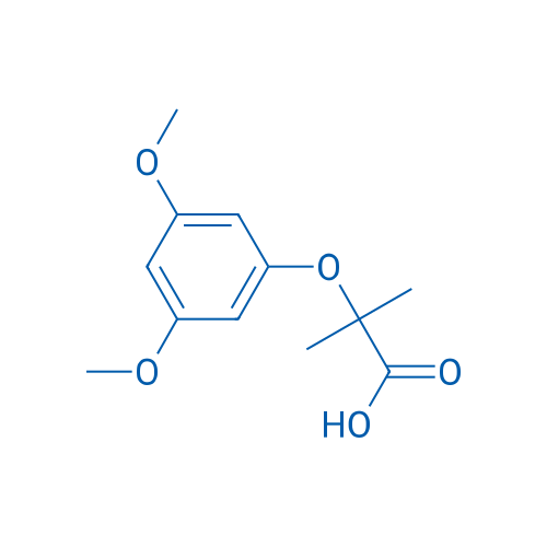 2-(3,5-DIMETHOXYPHENOXY)-2-METHYLPROPANOIC ACID 1g