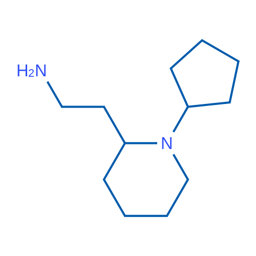 [2-(1-cyclopentylpiperidin-2-yl)ethyl]amine 1g