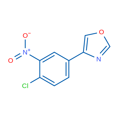 4-(4-Chloro-3-nitrophenyl)oxazole 1g