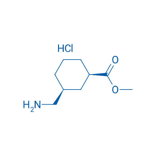 Rel-methyl (1R,3S)-3-(aminomethyl)cyclohexane-1-carboxylate hydrochloride 100mg