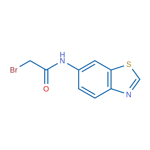 N-(Benzo[d]thiazol-6-yl)-2-bromoacetamide 1g