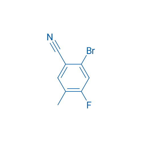 2-Bromo-4-fluoro-5-methylbenzonitrile 1g
