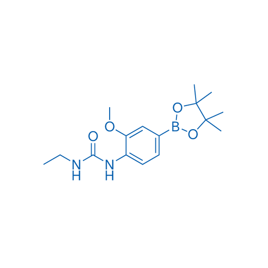 1-Ethyl-3-(2-methoxy-4-(4,4,5,5-tetramethyl-1,3,2-dioxaborolan-2-yl)phenyl)urea 1g