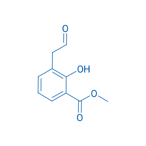Methyl 2-hydroxy-3-(2-oxoethyl)benzoate 250mg