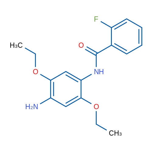 N-(4-Amino-2,5-diethoxyphenyl)-2-fluorobenzamide 1g