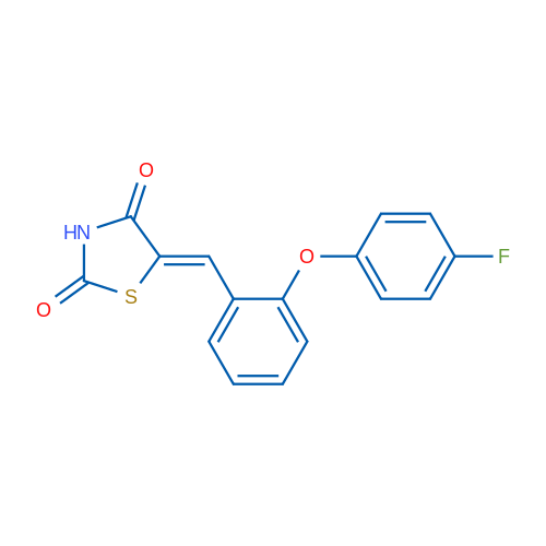 (5Z)-5-{[2-(4-fluorophenoxy)phenyl]methylidene}-1,3-thiazolidine-2,4-dione 1g