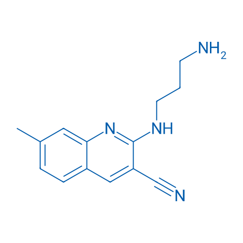 2-((3-Aminopropyl)amino)-7-methylquinoline-3-carbonitrile 1g