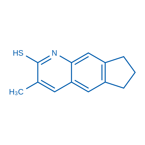 3-Methyl-7,8-dihydro-6H-cyclopenta[g]quinoline-2-thiol 1g