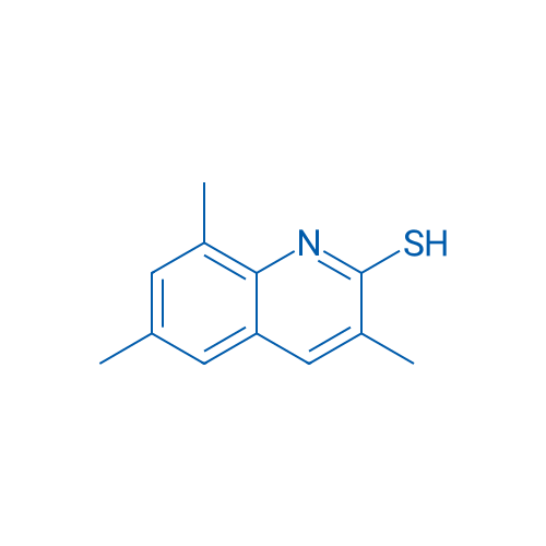 3,6,8-Trimethylquinoline-2-thiol 1g