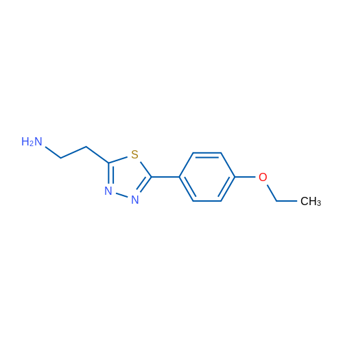 2-(5-(4-Ethoxyphenyl)-1,3,4-thiadiazol-2-yl)ethanamine 1g