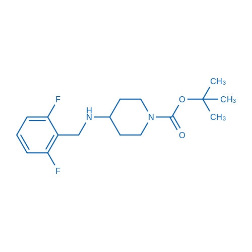 tert-Butyl 4-((2,6-difluorobenzyl)amino)piperidine-1-carboxylate 100mg