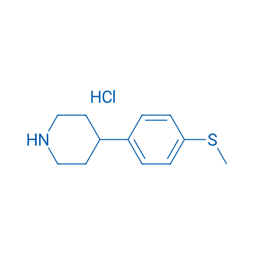 4-(4-(Methylthio)phenyl)piperidine hydrochloride 1g