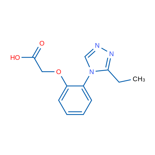 2-(2-(3-Ethyl-4H-1,2,4-triazol-4-yl)phenoxy)acetic acid 1g