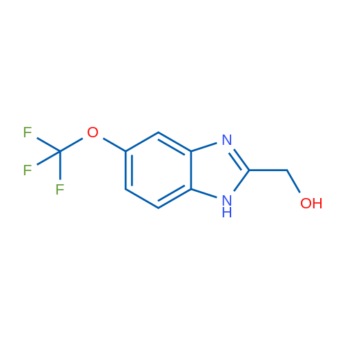 2-(Hydroxymethyl)-5-(trifluoromethoxy)benzimidazole 250mg