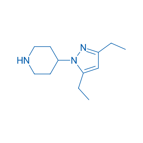 4-(3,5-Diethyl-1H-pyrazol-1-yl)piperidine 1g