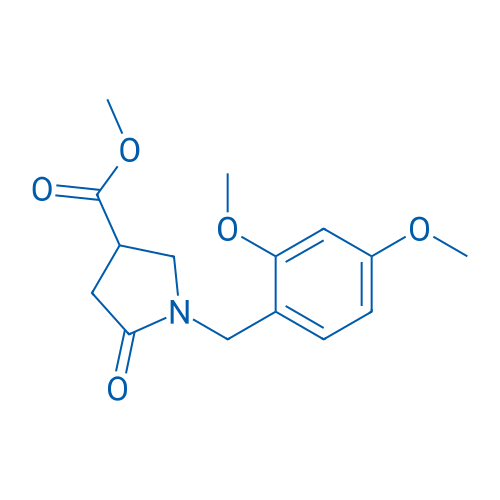 Methyl 1-(2,4-dimethoxybenzyl)-5-oxopyrrolidine-3-carboxylate 10mg