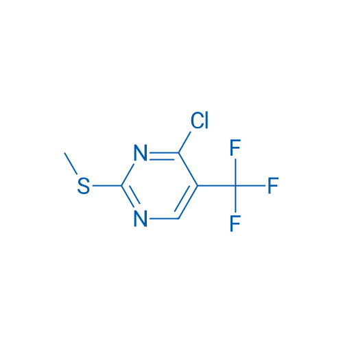 4-Chloro-2-(methylthio)-5-(trifluoromethyl)pyrimidine 5g