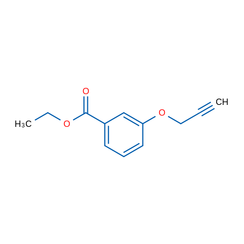 Ethyl 3-(prop-2-yn-1-yloxy)benzoate 5g