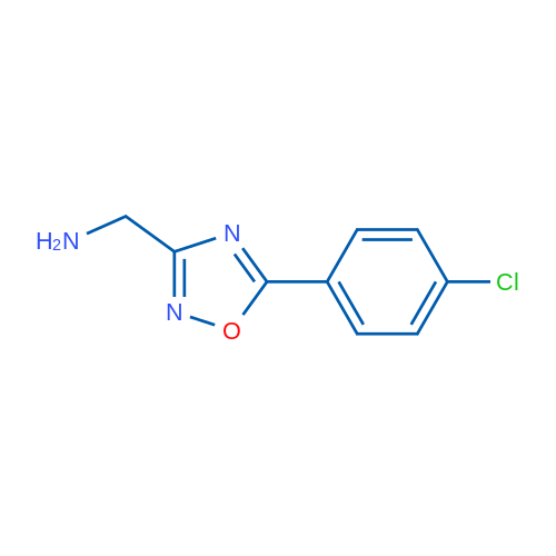 (5-(4-Chlorophenyl)-1,2,4-oxadiazol-3-yl)methanamine 1g