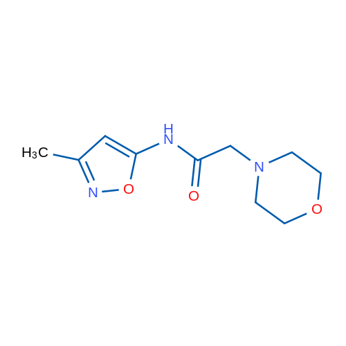 N-(3-Methyl-1,2-oxazol-5-yl)-2-(morpholin-4-yl)acetamide 1g