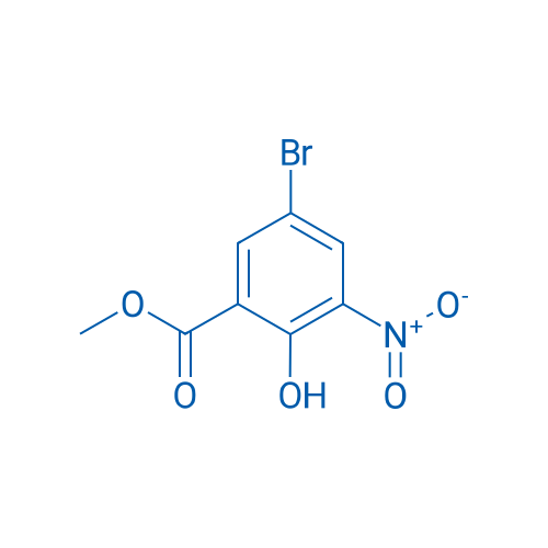 Methyl 5-bromo-2-hydroxy-3-nitrobenzoate 25g
