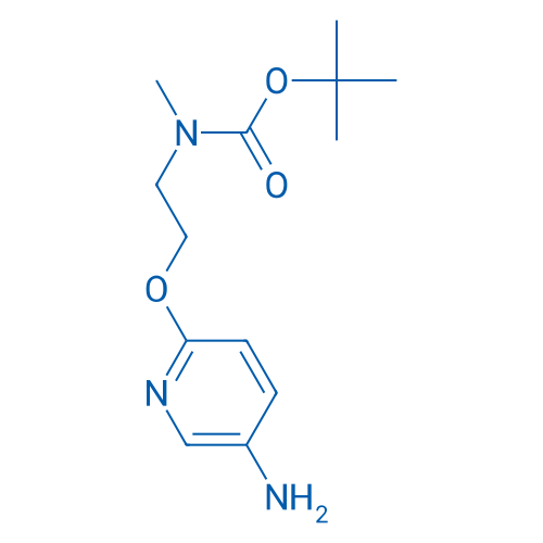 tert-Butyl (2-((5-aminopyridin-2-yl)oxy)ethyl)(methyl)carbamate 250mg