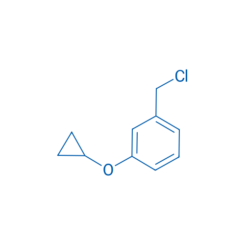 1-(Chloromethyl)-3-cyclopropoxybenzene 100mg