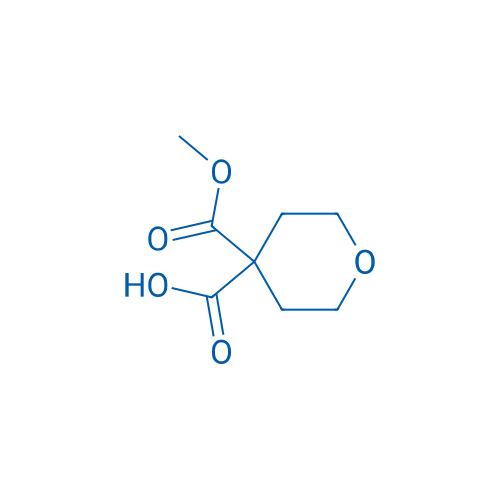 4-(Methoxycarbonyl)oxane-4-carboxylic acid 100mg