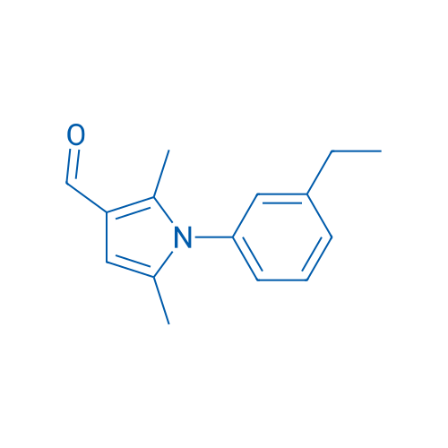 1-(3-Ethylphenyl)-2,5-dimethyl-1H-pyrrole-3-carbaldehyde 1g