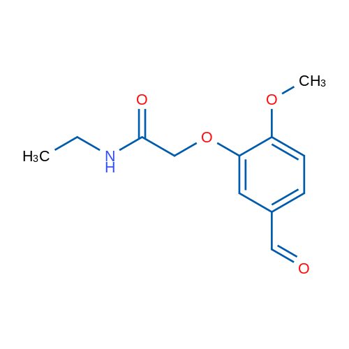 N-Ethyl-2-(5-formyl-2-methoxyphenoxy)acetamide 5g