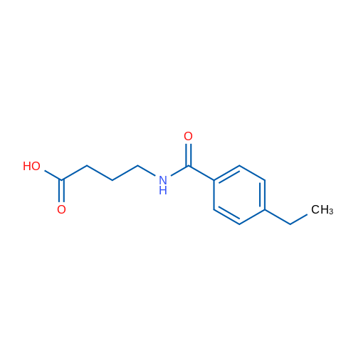 4-[(4-Ethylphenyl)formamido]butanoic acid 5g