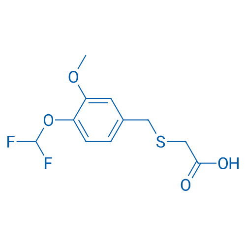 2-({[4-(difluoromethoxy)-3-methoxyphenyl]methyl}sulfanyl)acetic acid 5g
