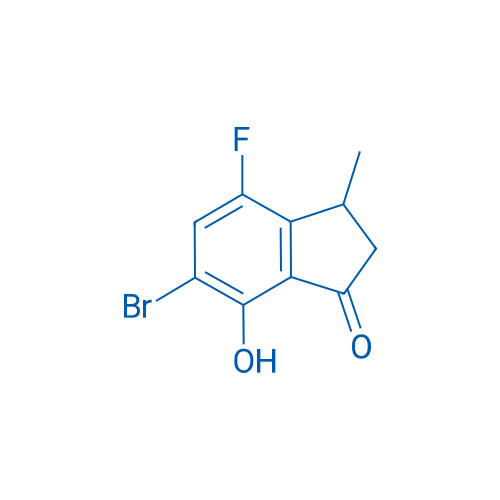6-Bromo-4-fluoro-7-hydroxy-3-methyl-2,3-dihydro-1H-inden-1-one 5g