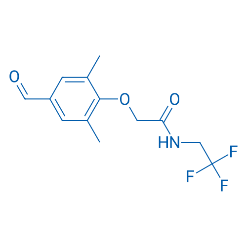 2-(4-Formyl-2,6-dimethylphenoxy)-N-(2,2,2-trifluoroethyl)acetamide 5g