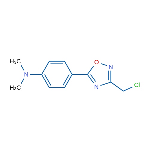 4-[3-(Chloromethyl)-1,2,4-oxadiazol-5-yl]-N,N-dimethylaniline 1g