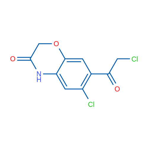 6-Chloro-7-(2-chloroacetyl)-3,4-dihydro-2H-1,4-benzoxazin-3-one 5g