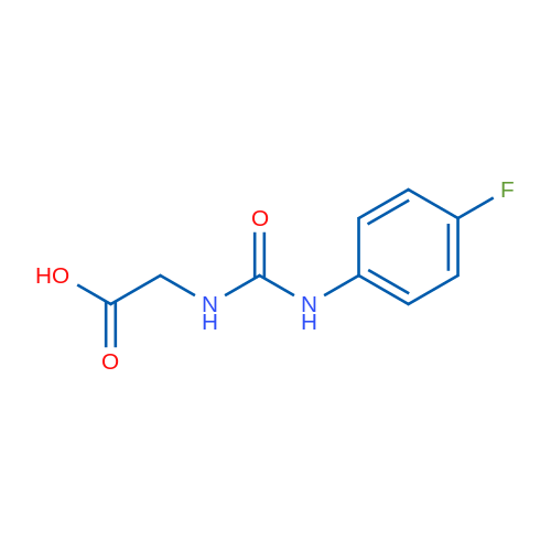 2-{[(4-fluorophenyl)carbamoyl]amino}acetic acid 1g