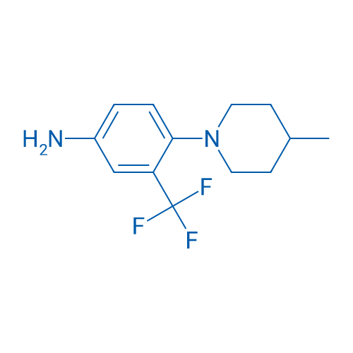 4-(4-Methylpiperidin-1-yl)-3-(trifluoromethyl)aniline 5g