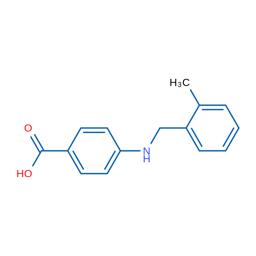 4-{[(2-methylphenyl)methyl]amino}benzoic acid 1g