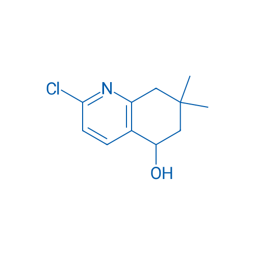 2-Chloro-7,7-dimethyl-5,6,7,8-tetrahydroquinolin-5-ol 250mg