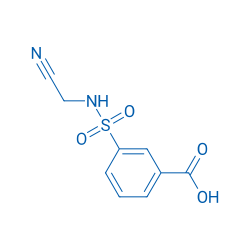 3-[(Cyanomethyl)sulfamoyl]benzoic acid 5g