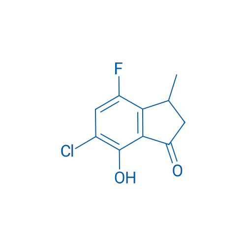 6-Chloro-4-fluoro-7-hydroxy-3-methyl-2,3-dihydro-1H-inden-1-one 5g