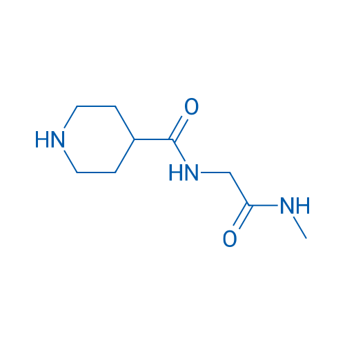 N-Methyl-2-(piperidin-4-ylformamido)acetamide 5g