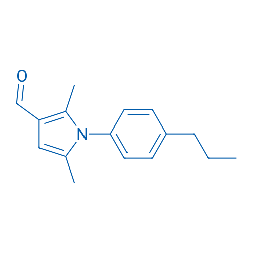 2,5-Dimethyl-1-(4-propylphenyl)-1H-pyrrole-3-carbaldehyde 5g