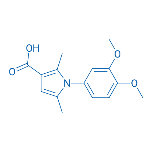 1-(3,4-Dimethoxyphenyl)-2,5-dimethyl-1H-pyrrole-3-carboxylic acid 1g