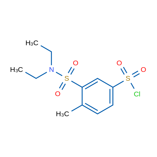 3-(Diethylsulfamoyl)-4-methylbenzene-1-sulfonyl chloride 1g