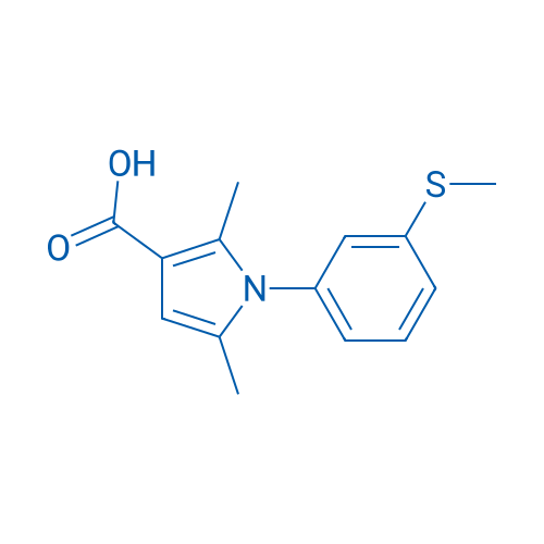 2,5-Dimethyl-1-[3-(methylsulfanyl)phenyl]-1H-pyrrole-3-carboxylic acid 1g